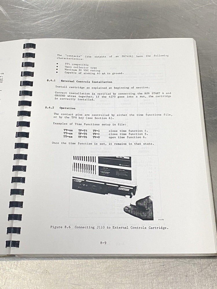 Varian 4270 Integrator - Users Guide / Instructions Manual