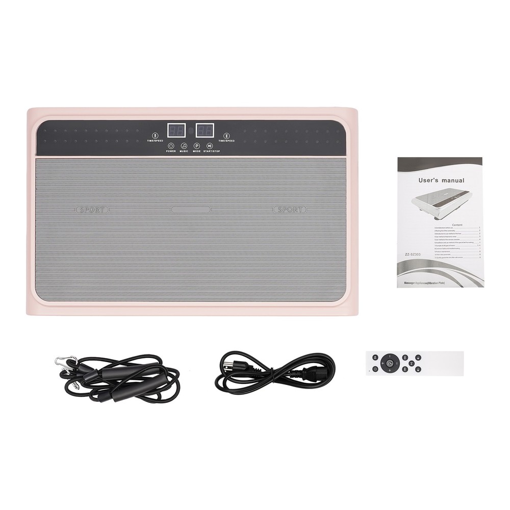 Vibration Plate Exercise Machine Whole Body Exercise With Quiet Motor Bluetooth