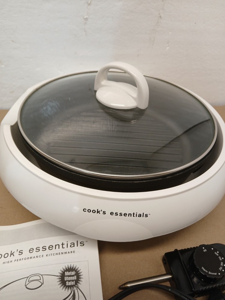 Cook's Essentials Deep Dish Electric Grill Pan FR5