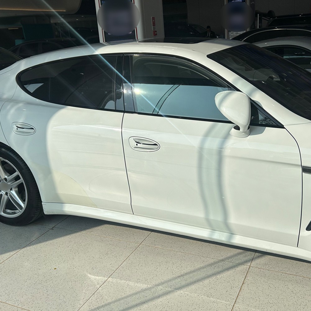 Glossy Black Chrome Delete Window Trims For Porsche Panamera 2010-2016