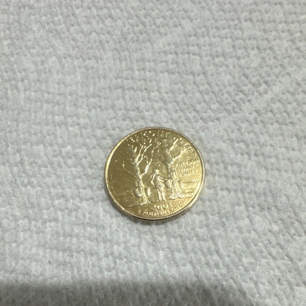 2000 Massachusetts State Quarter 25C Single Coin
