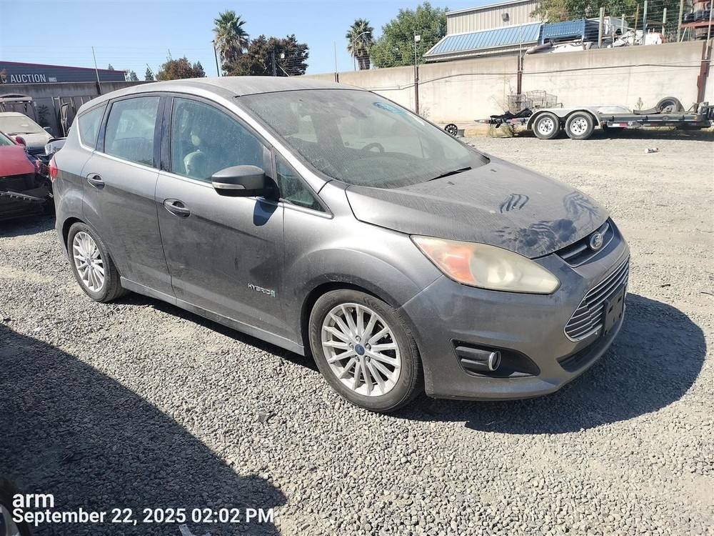 RIGHT GRY ROCKER PANEL MOULDING OEM 2015 FORD C-MAX