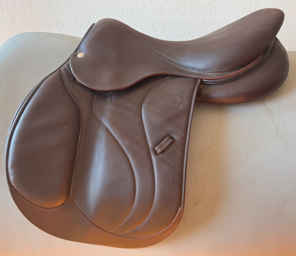 17" Devoucoux Biarritz S Saddle - 2018 - 2N Flaps - Full Buffalo