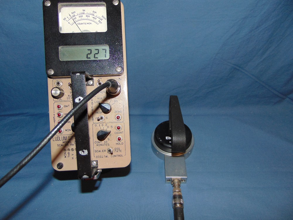 Thermo Eberline HP210L Pancake GM Radiation Detector