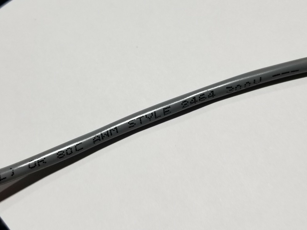 Carol C0740A 24/2C Shielded Control/Communication/Computer Cable CMR Gray /100ft