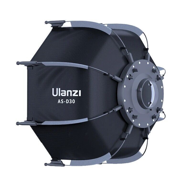 Ulanzi AS-D30 30cm Octagonal Softbox Mini Bowens Mount Light Honeycomb Diffuser