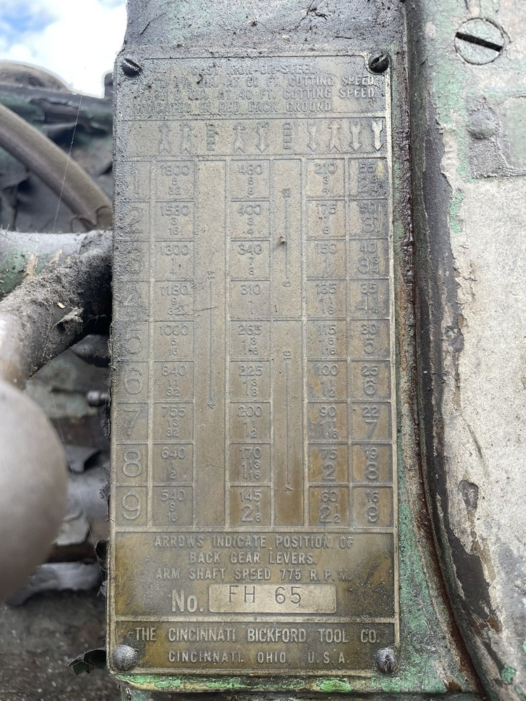 Cincinnati Bickford Drill Press