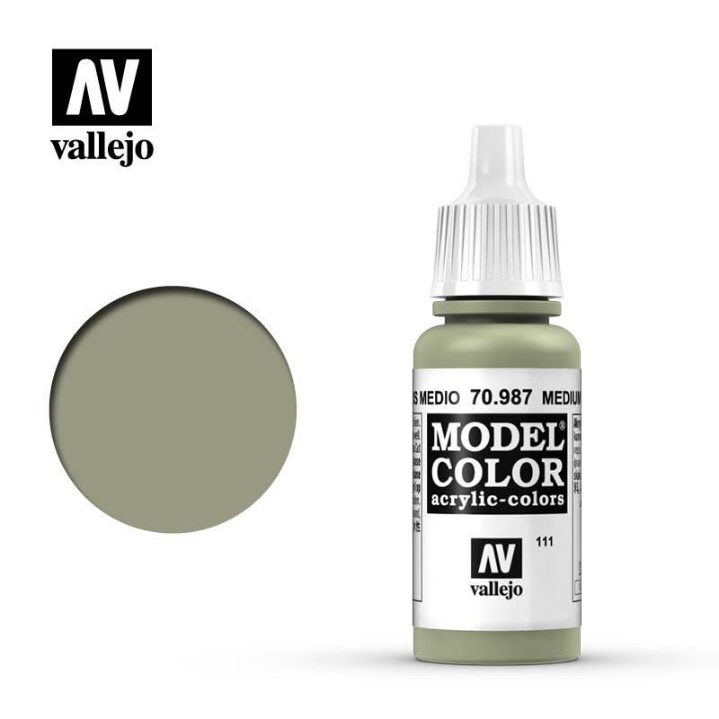 Vallejo Model Color Medium Grey 70.987