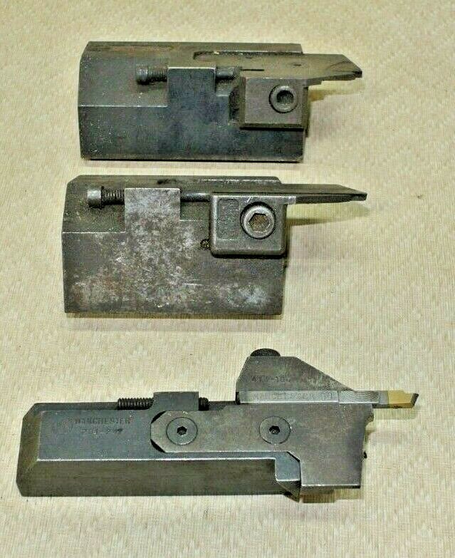 3 pcs. Manchester Cut Off Blade Tool Holders Machine Shop Tools FREE SHIP!