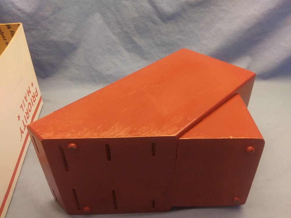 RED Nice Used Cutco Homemaker RED BLOCK ~ C Zoomable Pics