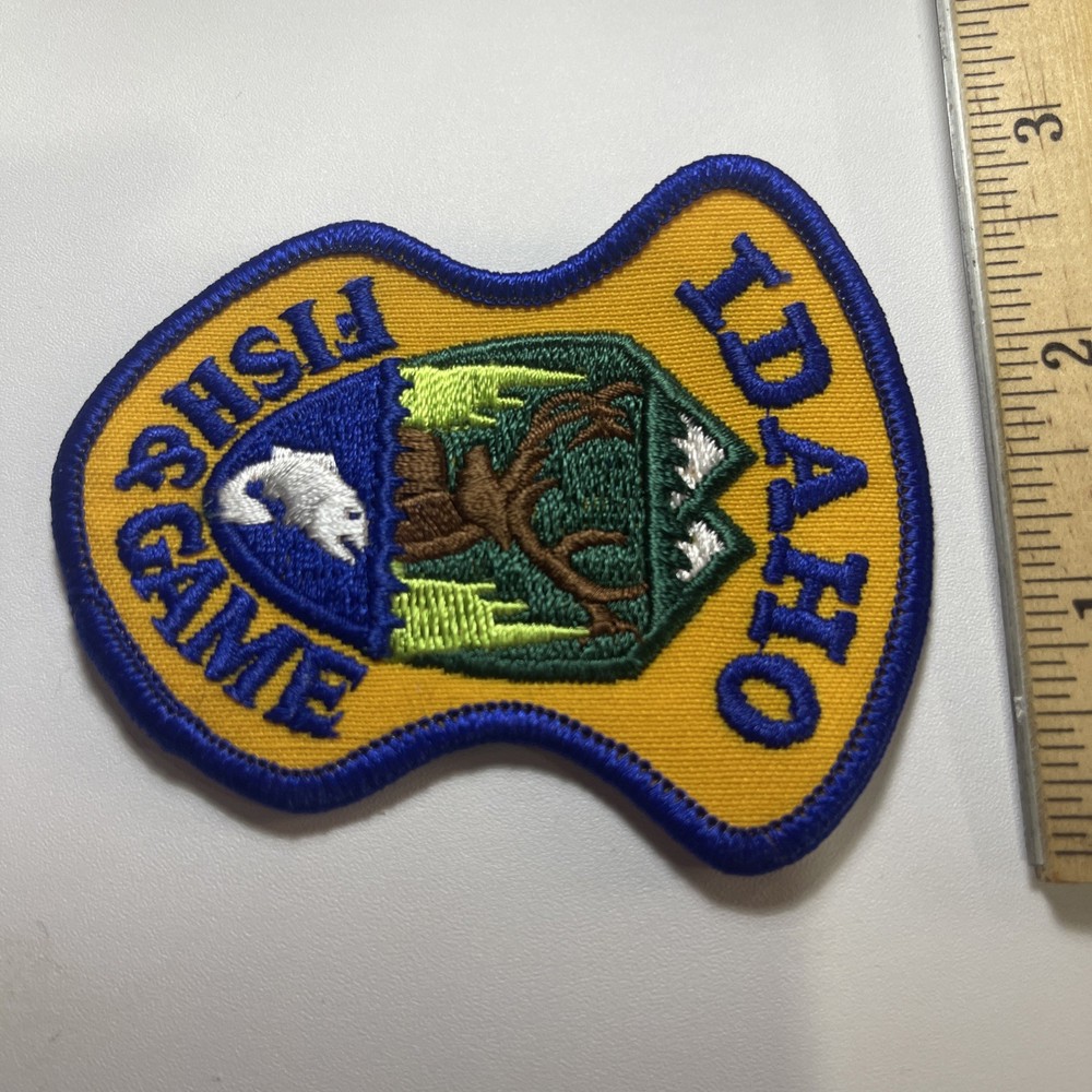 VINTAGE “IDAHO FISH & GAME” Patch