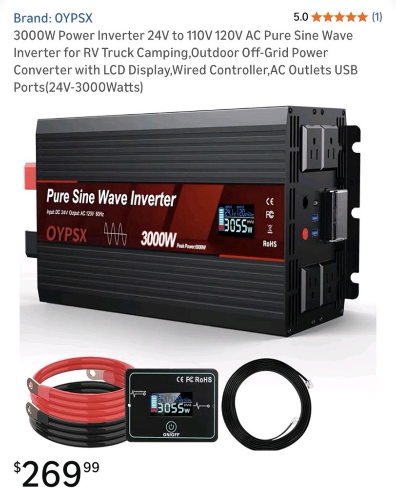 Pure Sine Wave Power Inverter