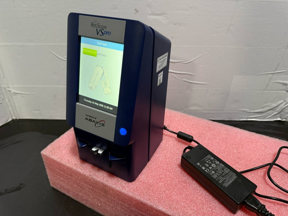 ABAXIS ZOETIS VSPRO VETERINARY COAGULATION BLOOD ANALYZER w Software
