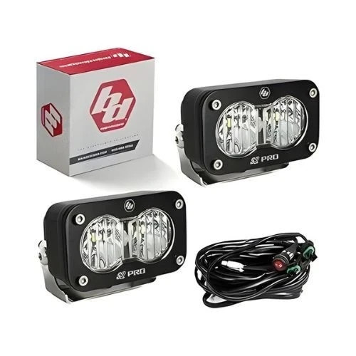 Baja Designs 487805 LED Light Pods Wide Cornering Pattern Pair S2 Pro
