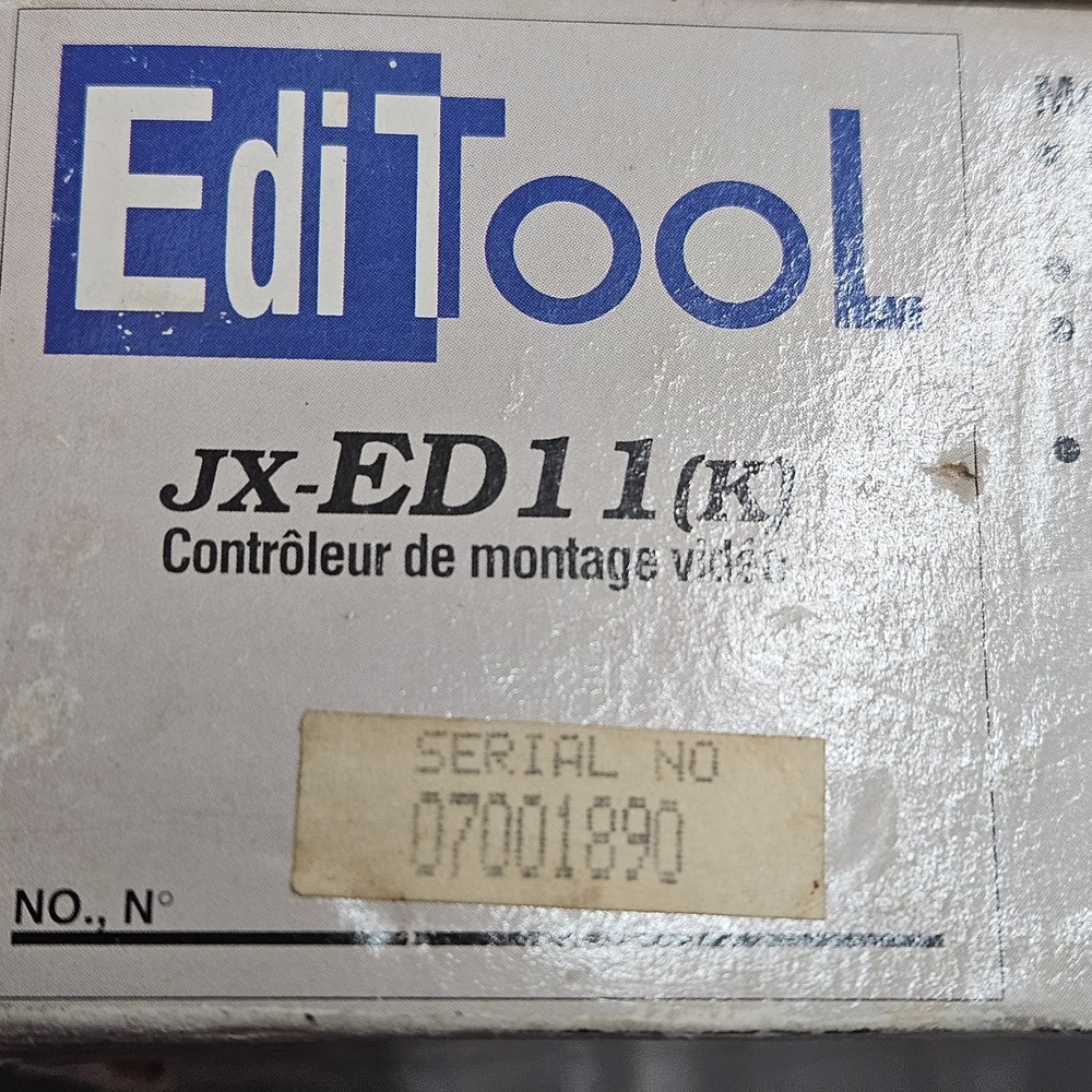 JVC EDI Tool Video Editing Controller For VCR VHS Camcorder JX-ED11