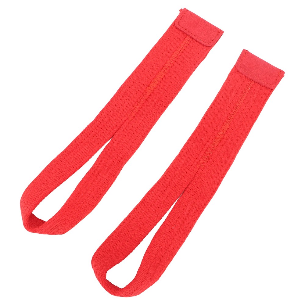 1 Pair Soft Polyester Weight Lifting Wrist Strap For Strength Training GPZB