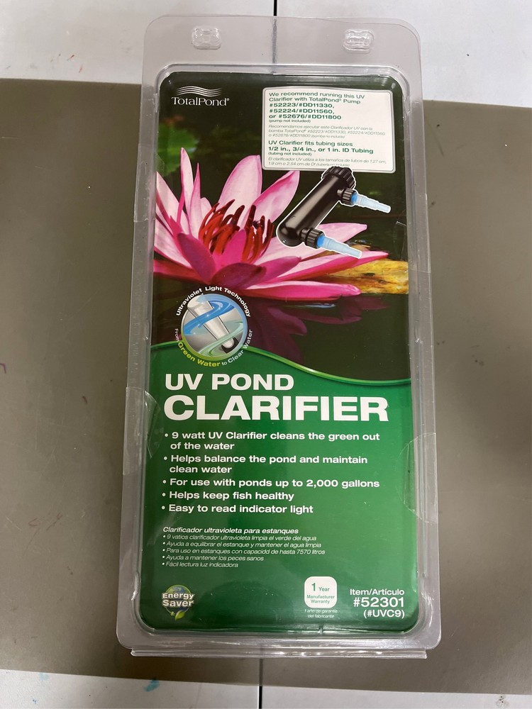 9-watt UV Pond Clarifier 1