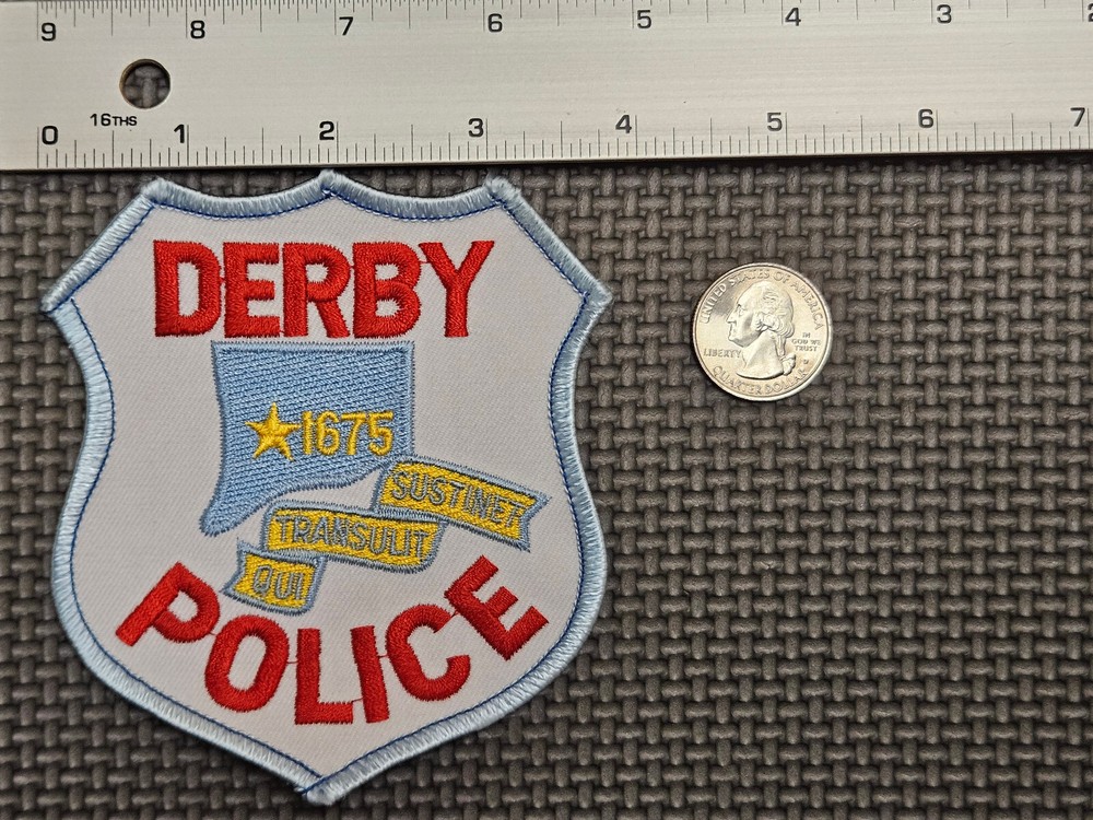 Derby Connecticut CT Police Patch *NEW*
