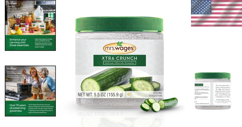Quick Process Xtra Crunch Pickle Mix, 5.5 oz - Perfect for Southern Culinary Joy