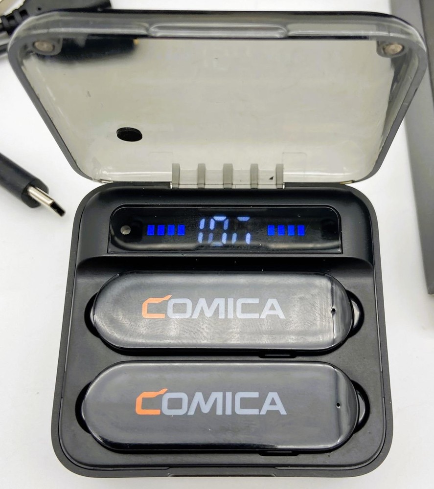 Comica Vimo S MI - 2.4G Dual-channel Mini Wireless Microphone for iPhone in Box