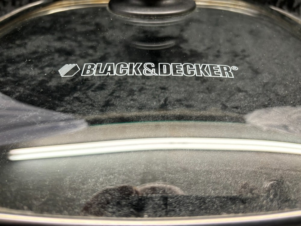 BLACK & DECKER 12" Square Glass Replacement Lid