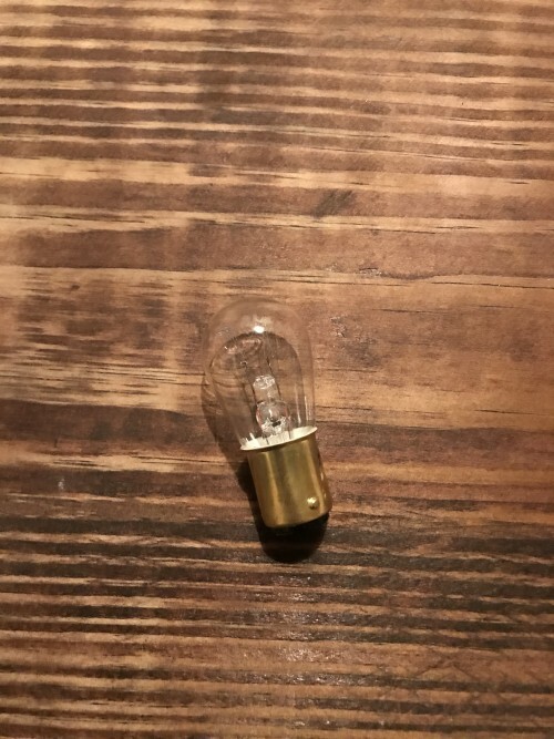 Microscope Bulb 220V 10W Double Bayonet ba15d Light Bulb (5 Pack)