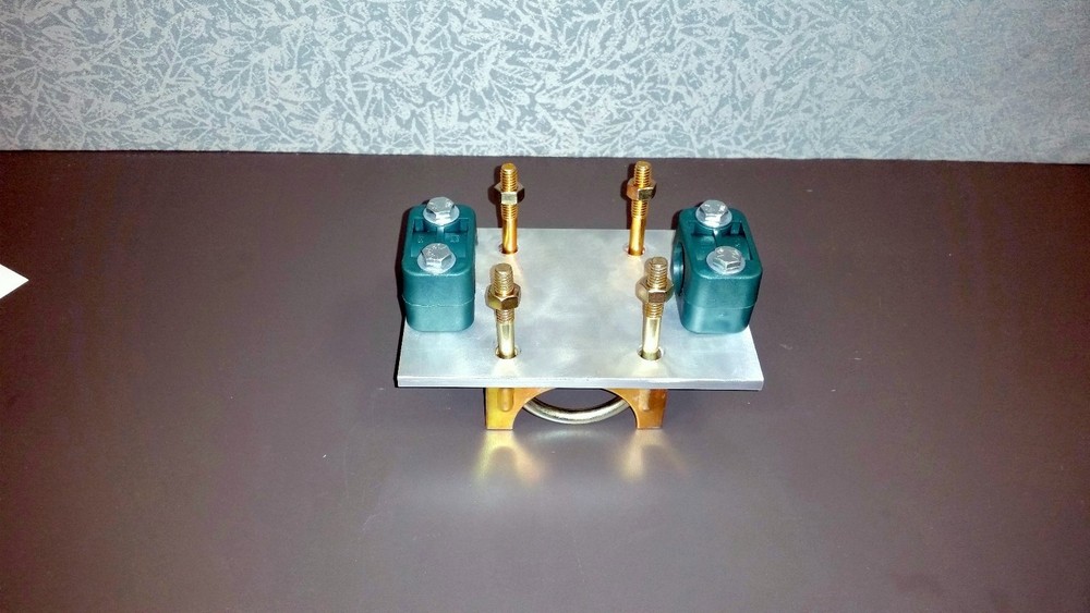 Yagi Antenna Plates 2" Boom to 1/2" Element