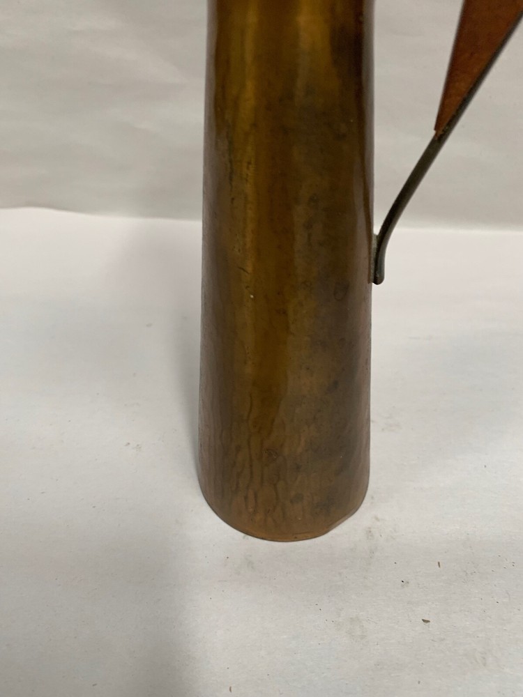VTG Retro Modern Eames Era SMALL Hammered Copper Pitcher? (A8)