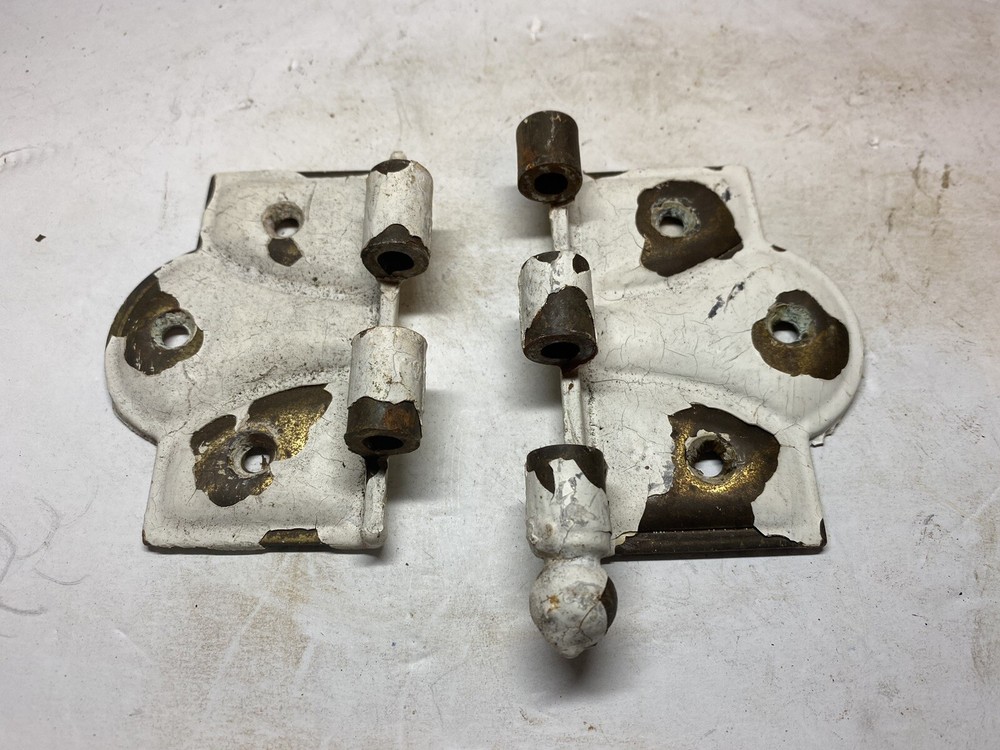 Vintage Brass Tone Door Hinge