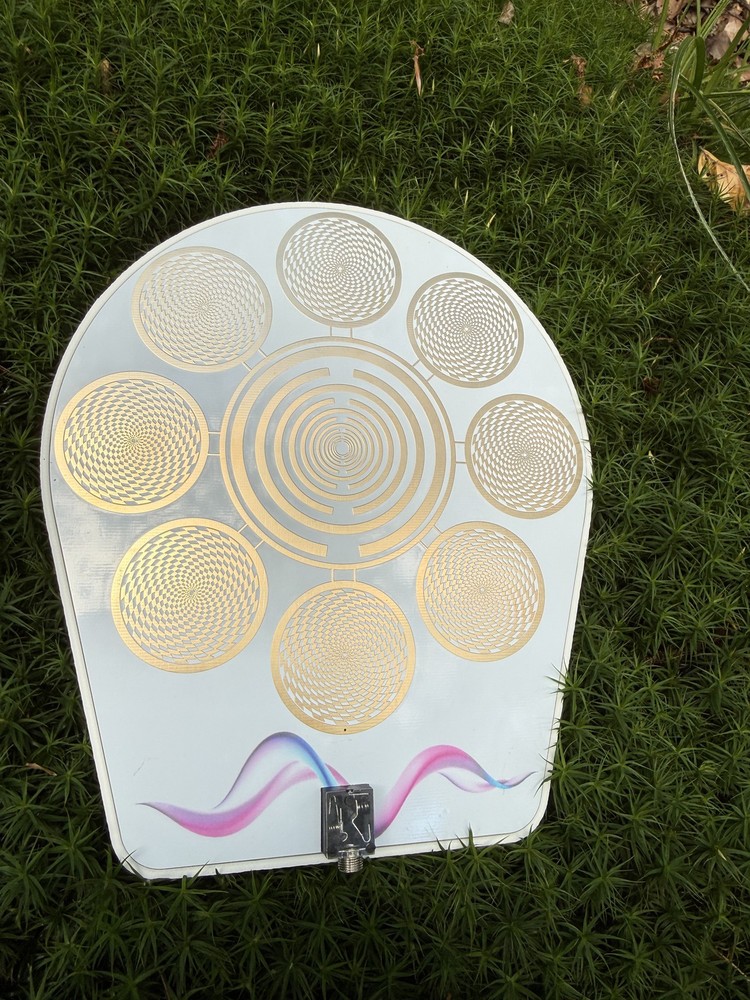 Scalar Wave Receiver Plate, Crystal Energy Amplifier