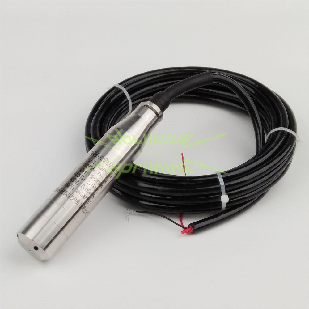 ONE 4-20MA 3.0m Range Water Level Transmitter Liquid Level Transducer Sensor NEW
