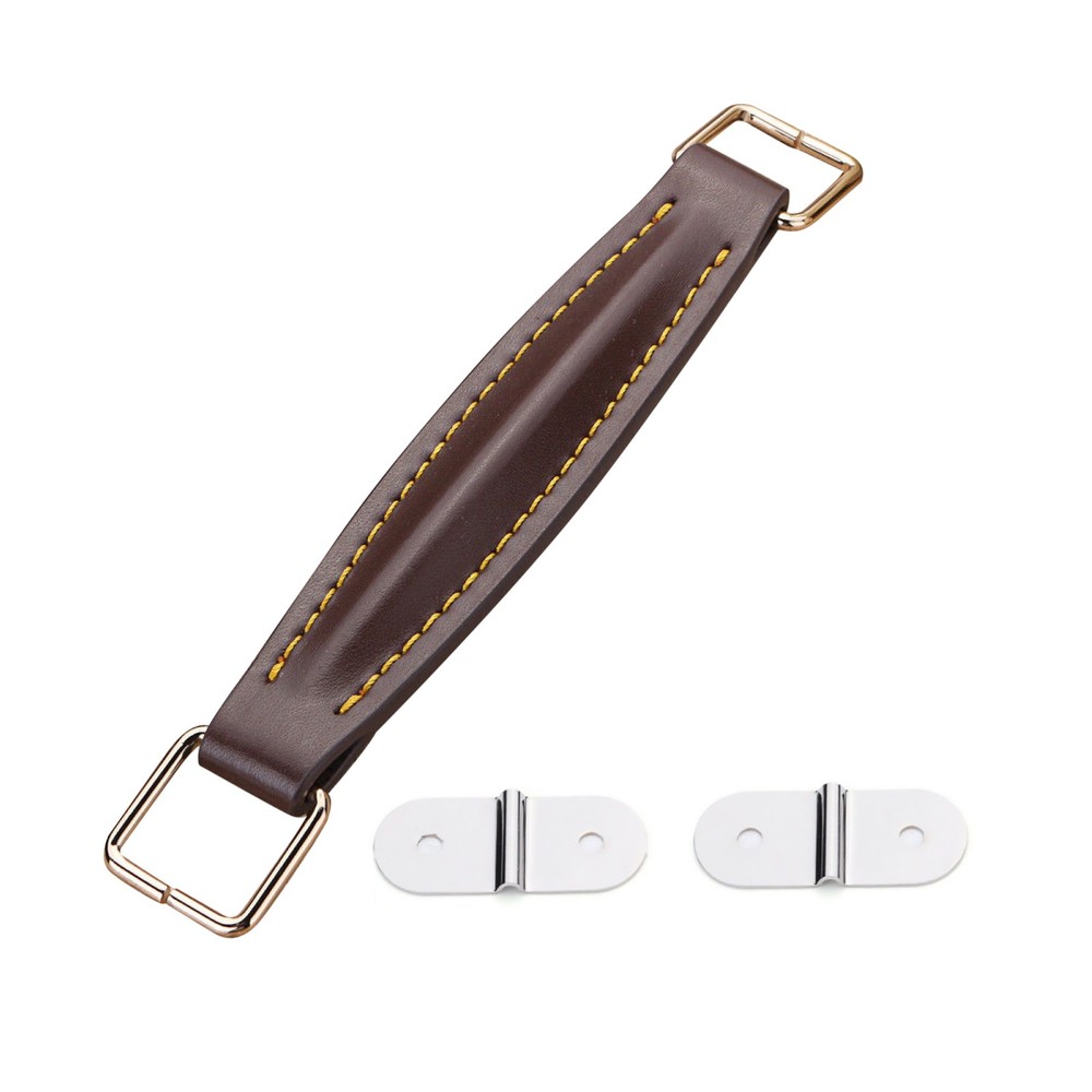 Guitar Leather Handle With Fitting For Marshall Amp AS50D AS100D Coffee