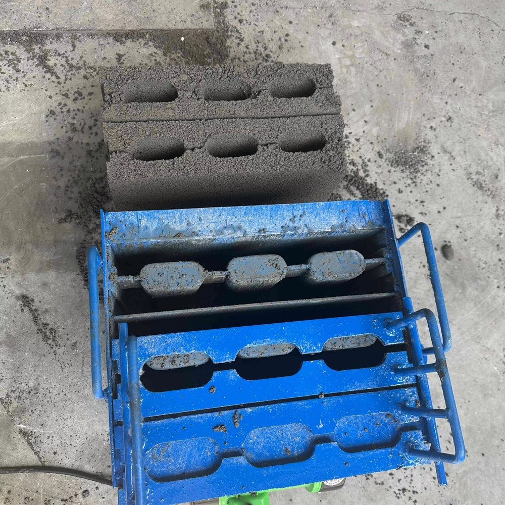 electric small automatic brick making machine industrial single phase simple die