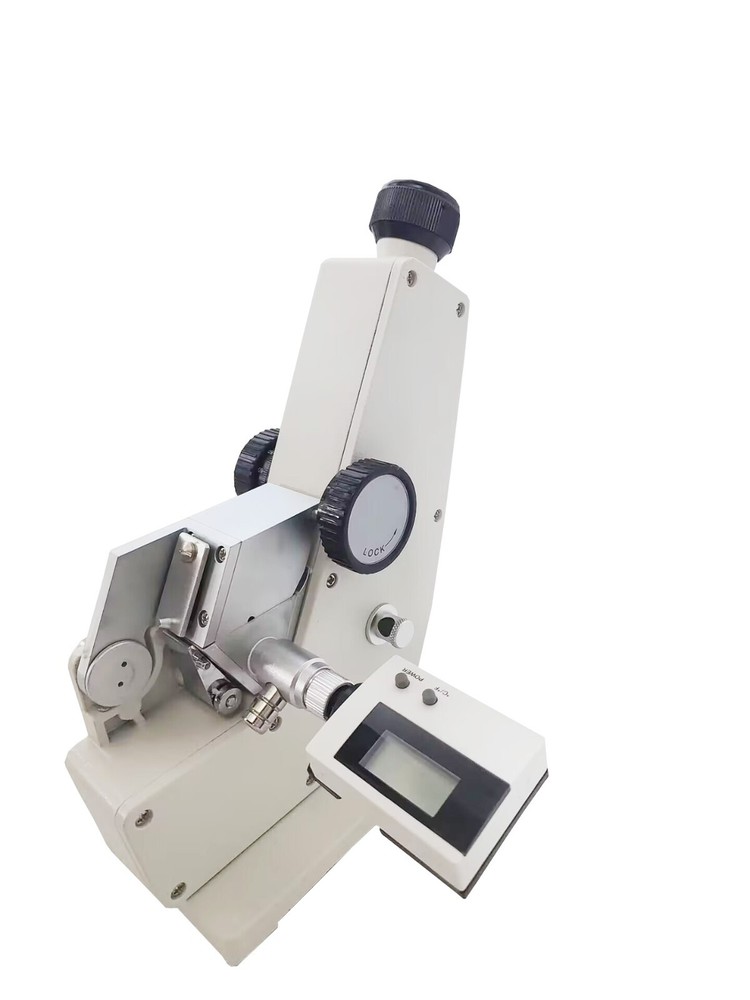 Abbe Refractometer Monocular Refractometer with Range 1.3000-1.7000nD Brix 0-95%