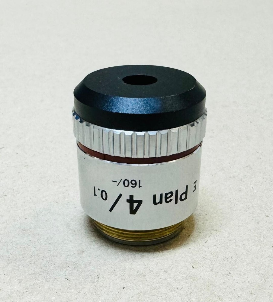Nikon E Plan 4X/0.1 Microscope Objective Labophot / Alphaphot / Optiphot 160mm