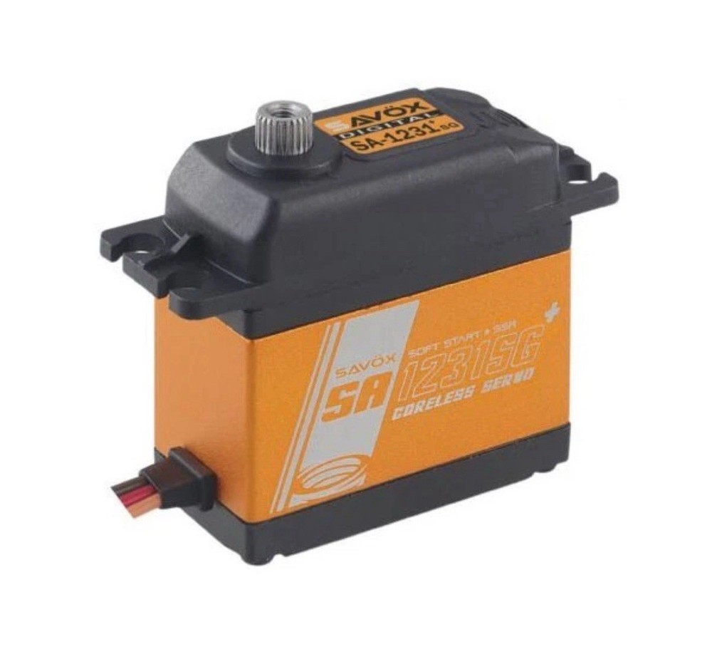 Savox SA-1231SG Plus Coreless Digital Servo 0.14sec / 444.4oz @ 6V