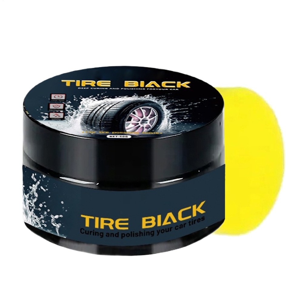 Tyre Dressing Paste 50g Car Tire Polish Paste for Coating Dressing