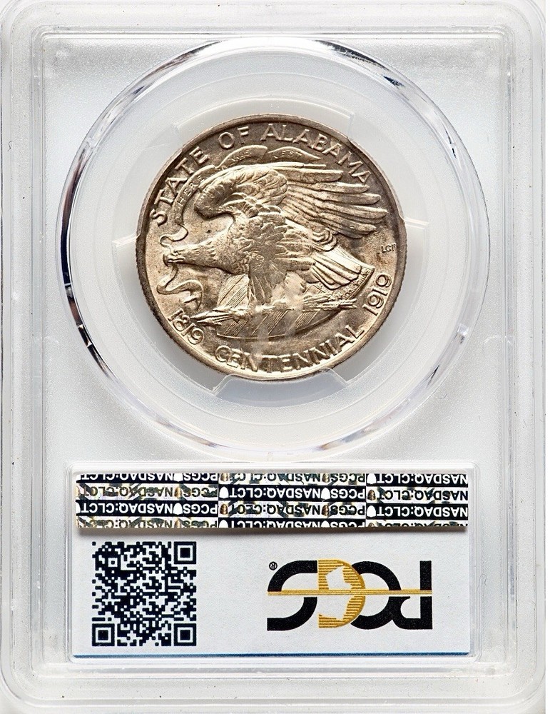 1921 ALABAMA COMMEMORATIVE HALF DOLLAR PCGS MS64