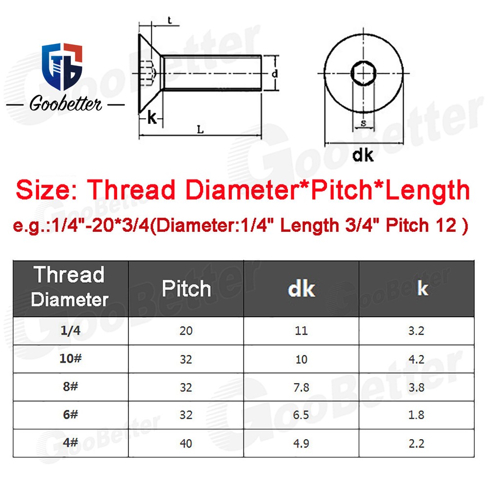 455Pcs Stainless Steel Flat Countersunk Head Hex Socket Cap Screw Bolt Nut SAE