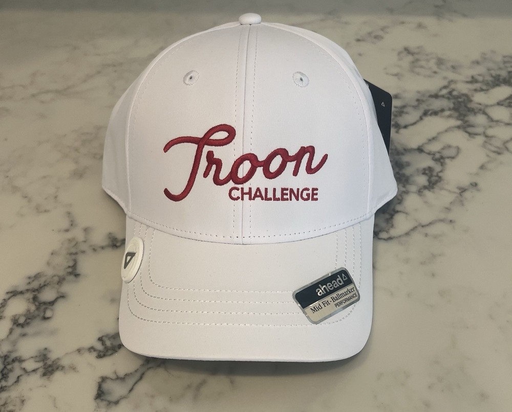 Troon Challenge Embroidered Golf Hat Adjustable New With Tag