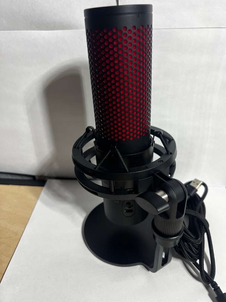 HyperX Quadcast 2 - USB USB-C Condenser Gaming Microphone for PC Compatible with