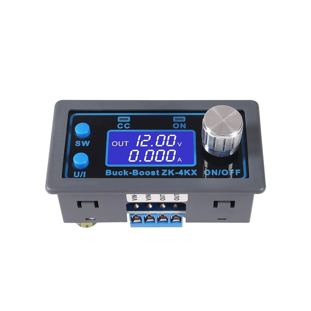 DC Adjustable Step-Up Down Buck Boost Power Supply Voltage Regulator LCD Module.