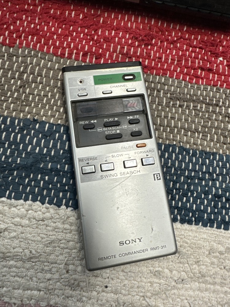 Vintage Programmable Betamax Portable Tuner Timer Unit Sony TT-2000 Untested