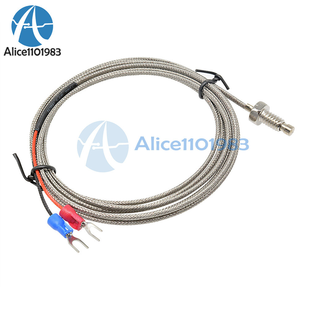 2M 6.6ft K Type Thermocouple Control Temperature Controller 0-800C Sensor Probe