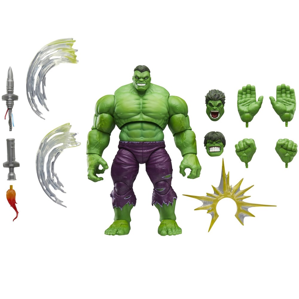 Marvel Legends Maximum Series Hulk, Deluxe Hulk Comics 8.5 inches, Green