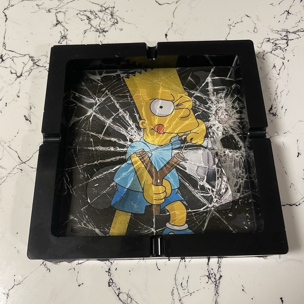 Bart Broken Glass Ashtray