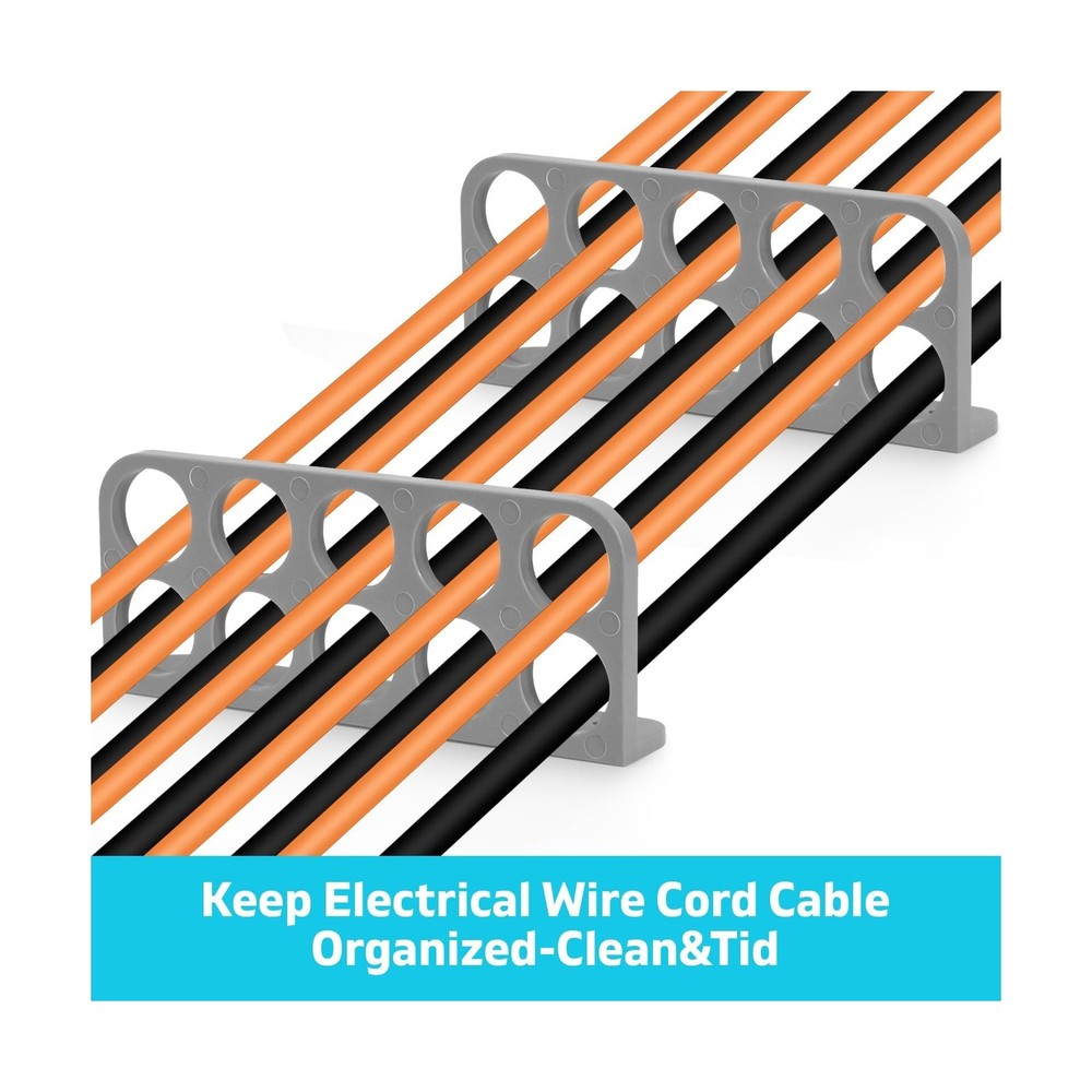 120Pack Cable Chase-Wire Bracket,Cable Support Wire Bracket Holder for NMB El...