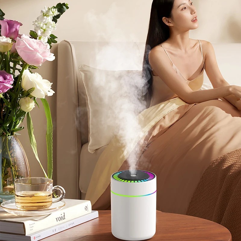 180ml USB Air Humidifier Aroma Diffuser Mist Maker RGB Light Portable