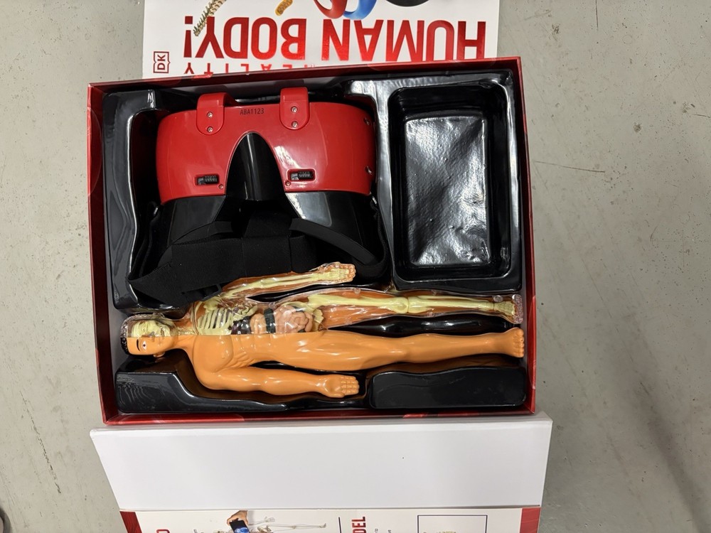 Virtual Reality Human Body VR Book STEM Learning Science Activity Set Education