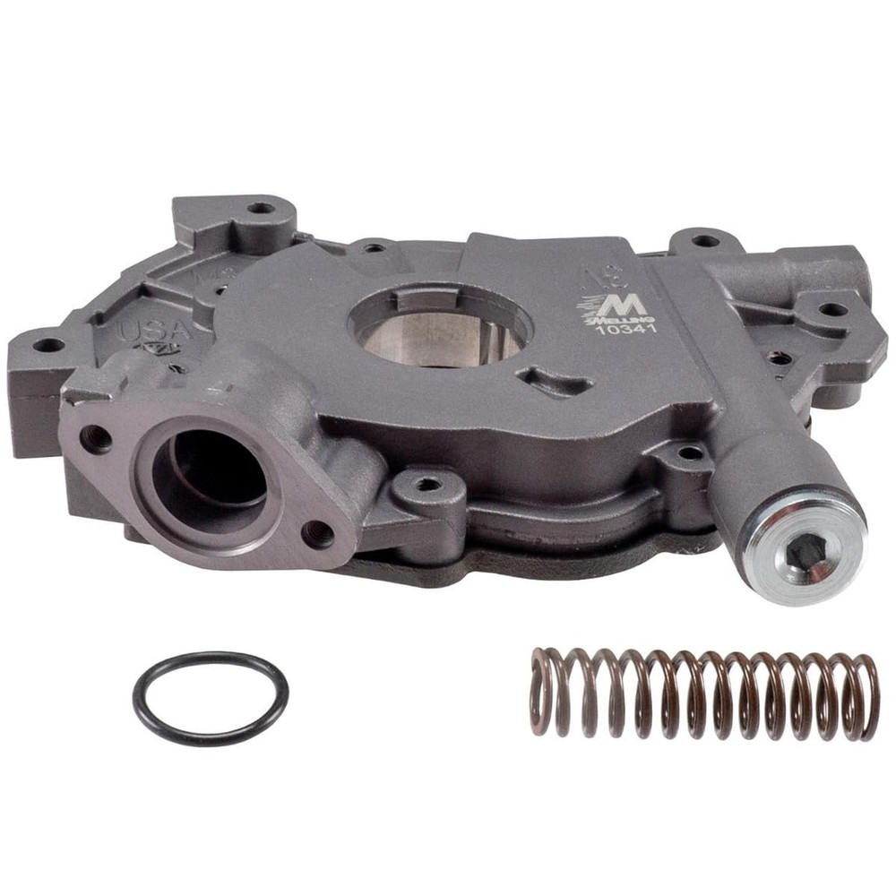 Melling Oil Pump Rebuild Kit, High Volume, Drive Gear, Pressure Relief Spring...